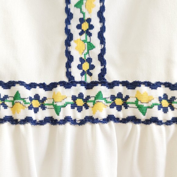 Vintage Formfit Rogers White Long Nightgown Lingerie Bedgown Nightdress Nightie - Picture 5 of 11